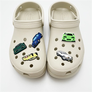 Sportsbiler charms til Crocs – 5-pak